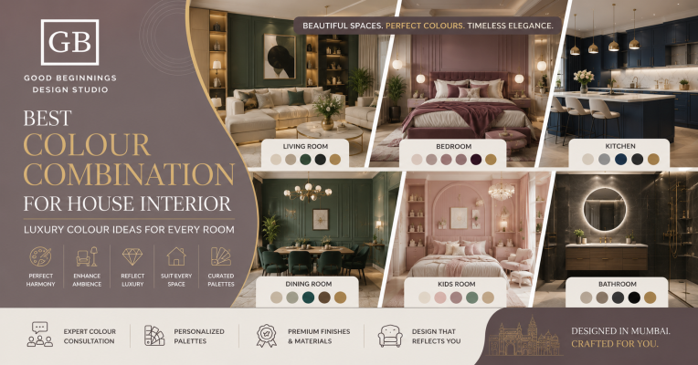 Best Colour Combination for House Interior: Luxury Colour Ideas for Every Room