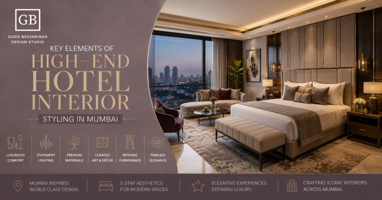 Key Elements of High-End Hotel Interior Styling in Mumbai