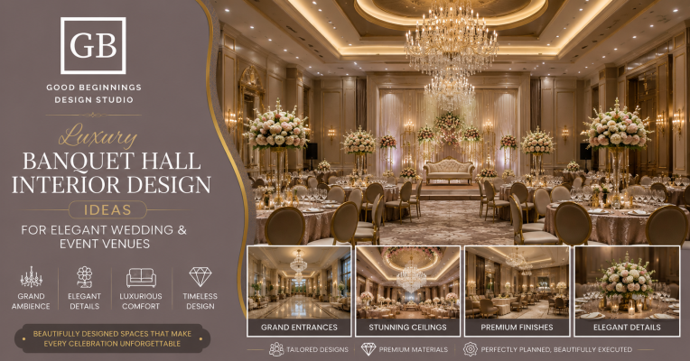 Luxury Banquet Hall Interior Design Ideas for Elegant Wedding and Event Venues