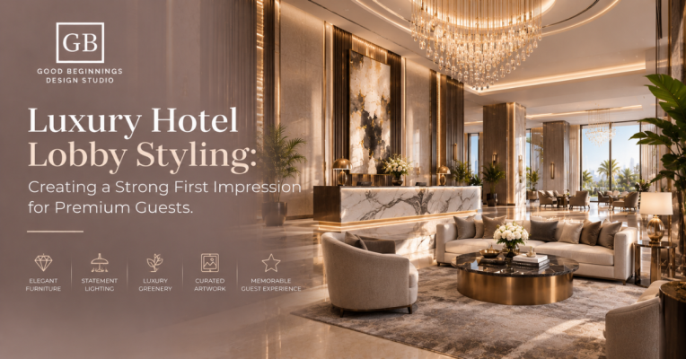 Luxury Hotel Lobby Styling: Creating a Strong First Impression for Premium Guests