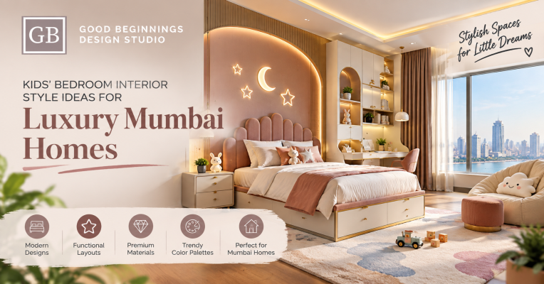 Kids' Bedroom Interior style Ideas for Luxury Mumbai Homes