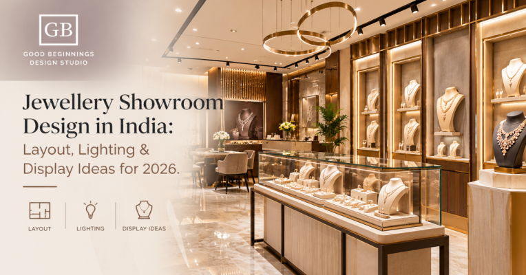 Jewellery Showroom Design in India: Layout, Lighting & Display Ideas for 2026
